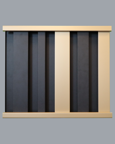 Geïsoleerde geprofileerde panelen