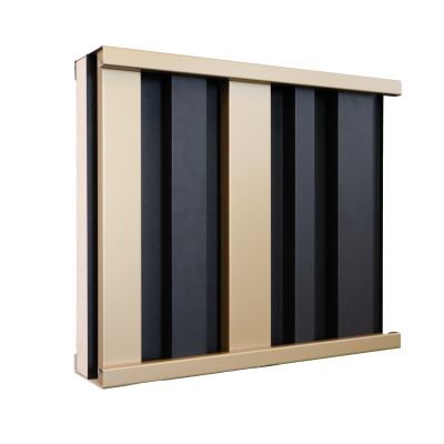 Geïsoleerde geprofileerde panelen