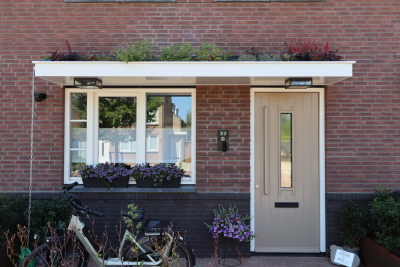 Luifel met sedumdak